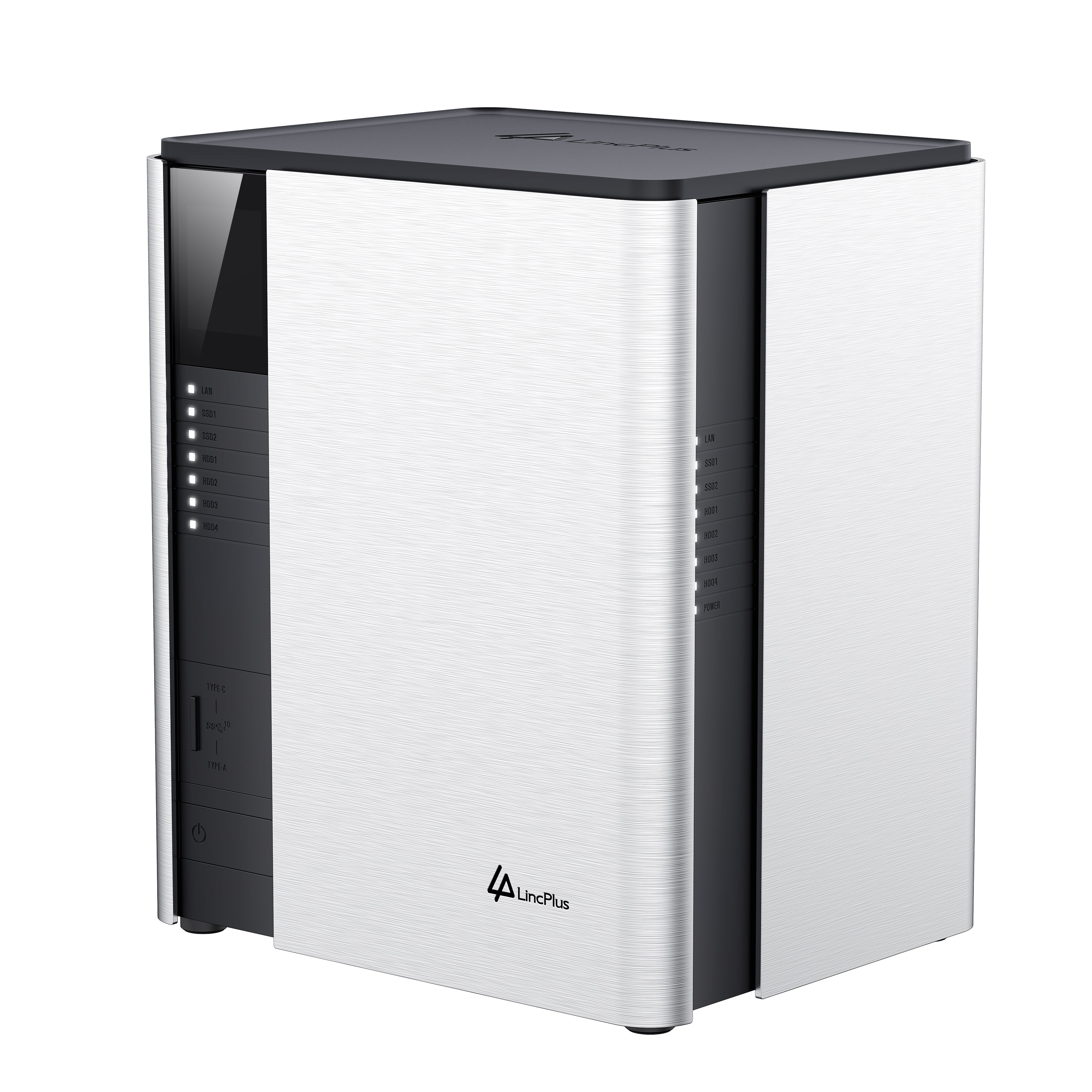 LincPlus LincStation S1 6-Bay NAS | 8GB RAM+128G ROM | Up to 112TB (Diskless)