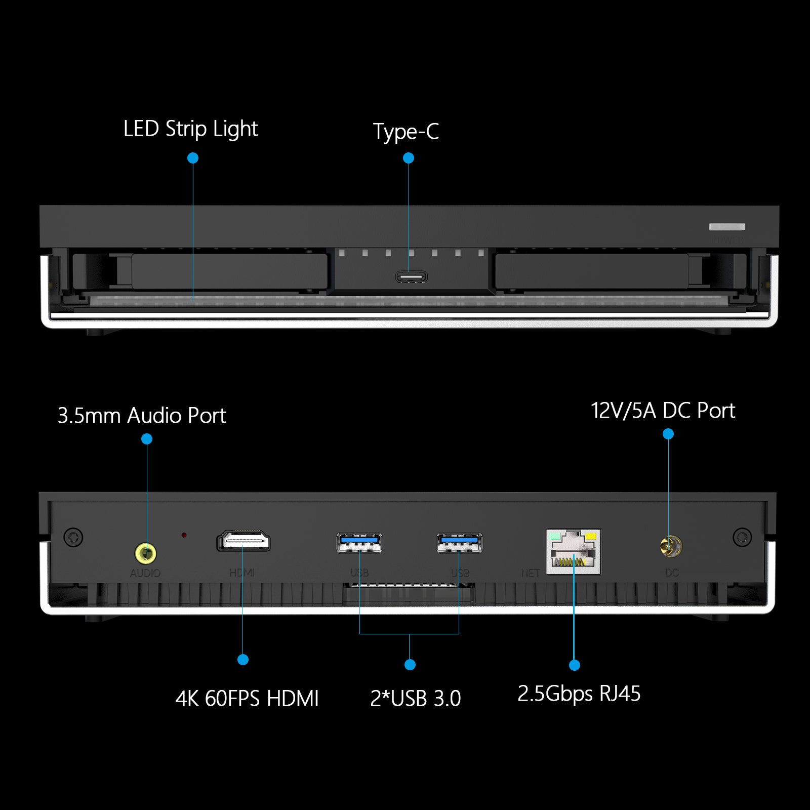 LincPlus LincStation N1 6-Bay NAS | 16GB RAM+128G ROM | Storage 6x8TB SSD (Diskless)