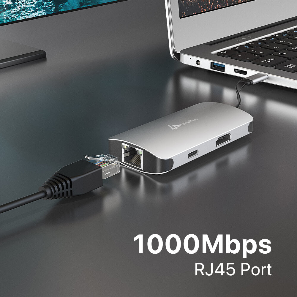 usb hub with 1000mbps RJ45 port