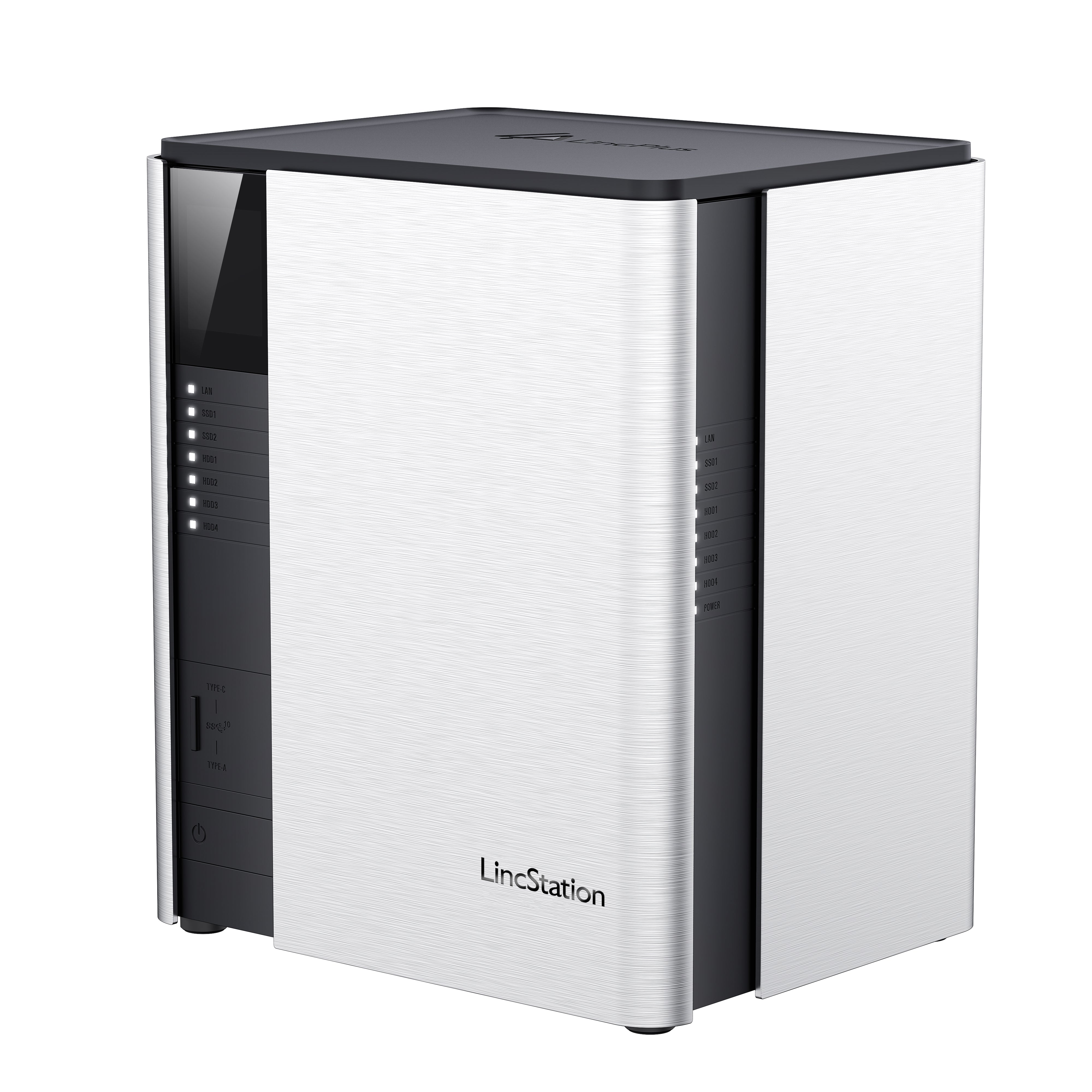LincPlus LincStation S1 6-Bay NAS | 8GB RAM+128G ROM | Up to 112TB (Diskless)