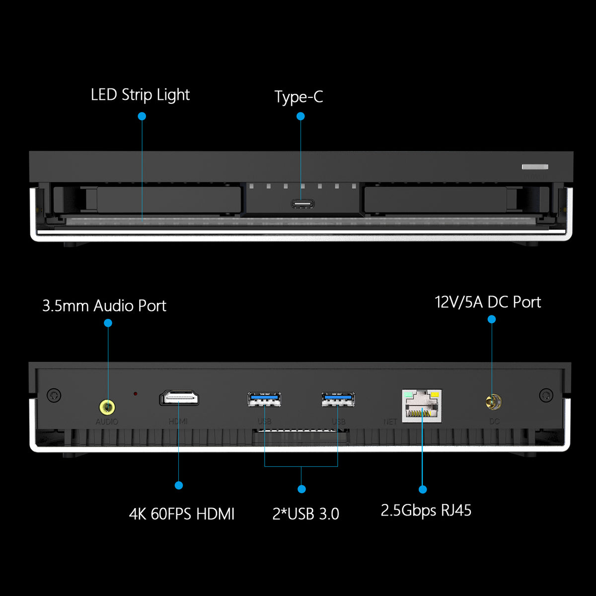 LincPlus LincStation N1 6Bay NAS 16GB RAM+128G ROM Storage 6x8TB