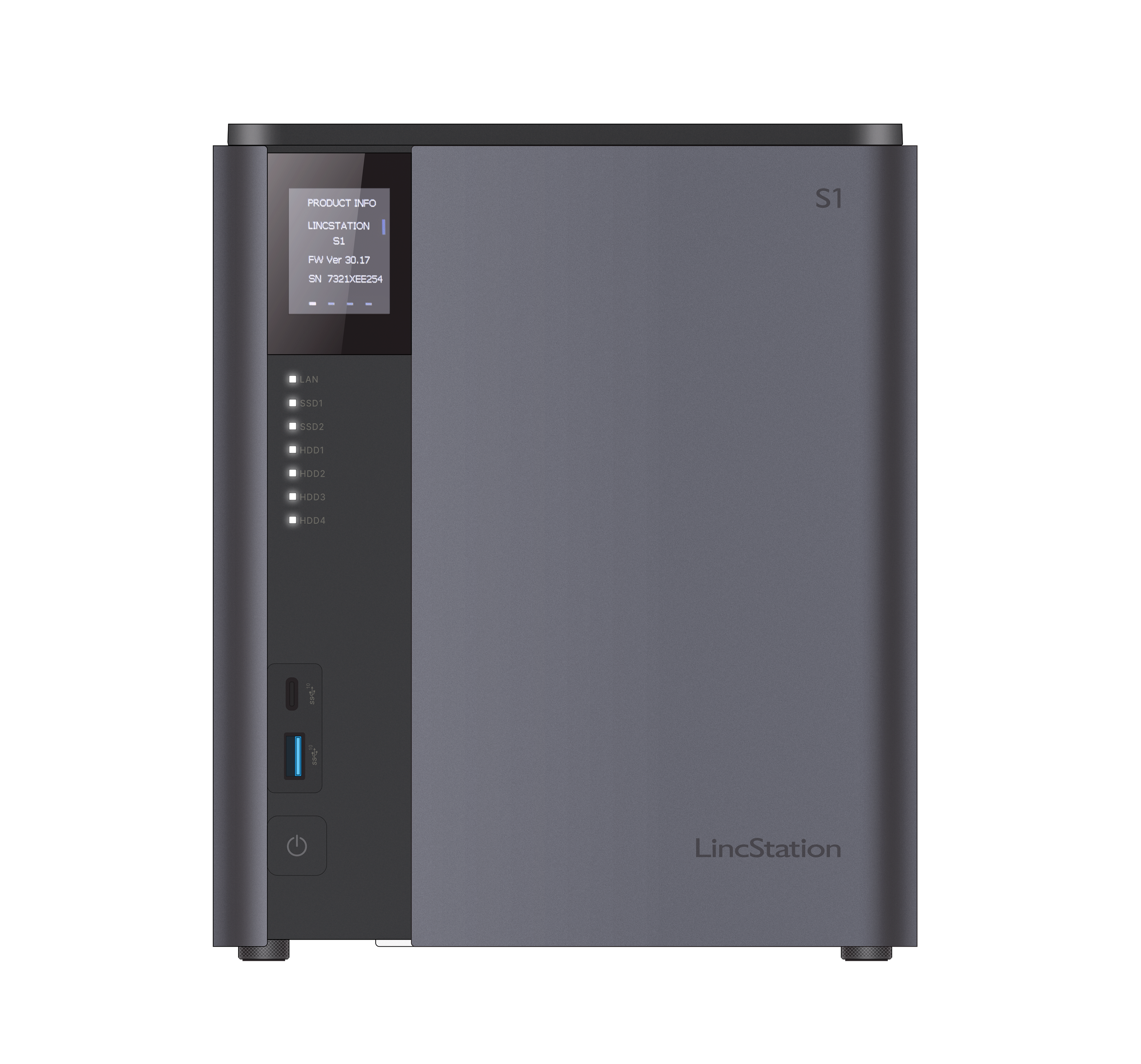 LincPlus LincStation S1 6-Bay NAS | 8GB RAM+128G ROM (Diskless)