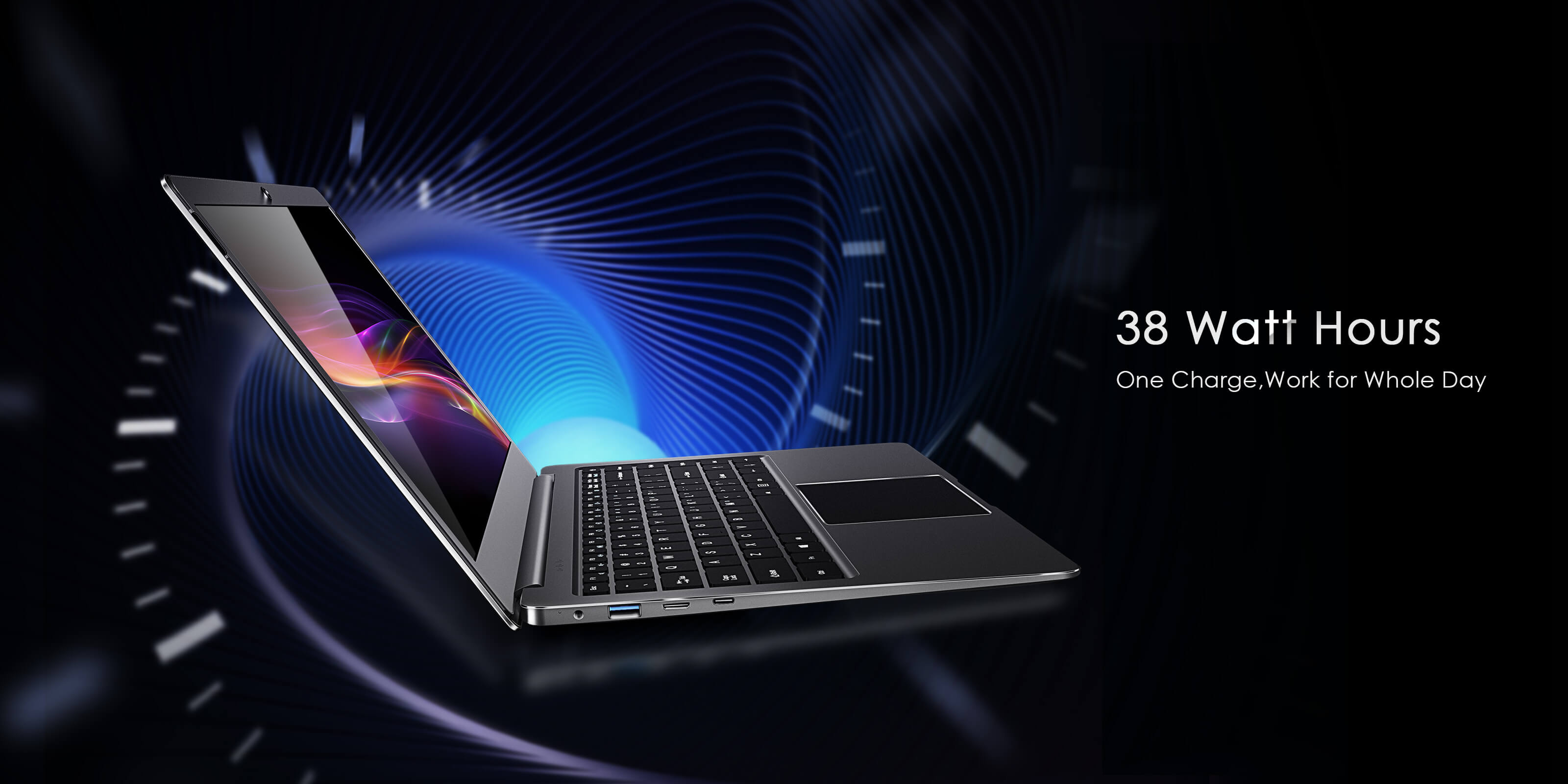 lincplus p2 notebook with 38 watts hours long standby